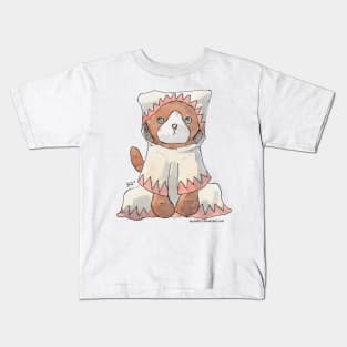 Harlock the Cat Cosplay: Final Fantasy White Mage Kids T-Shirt